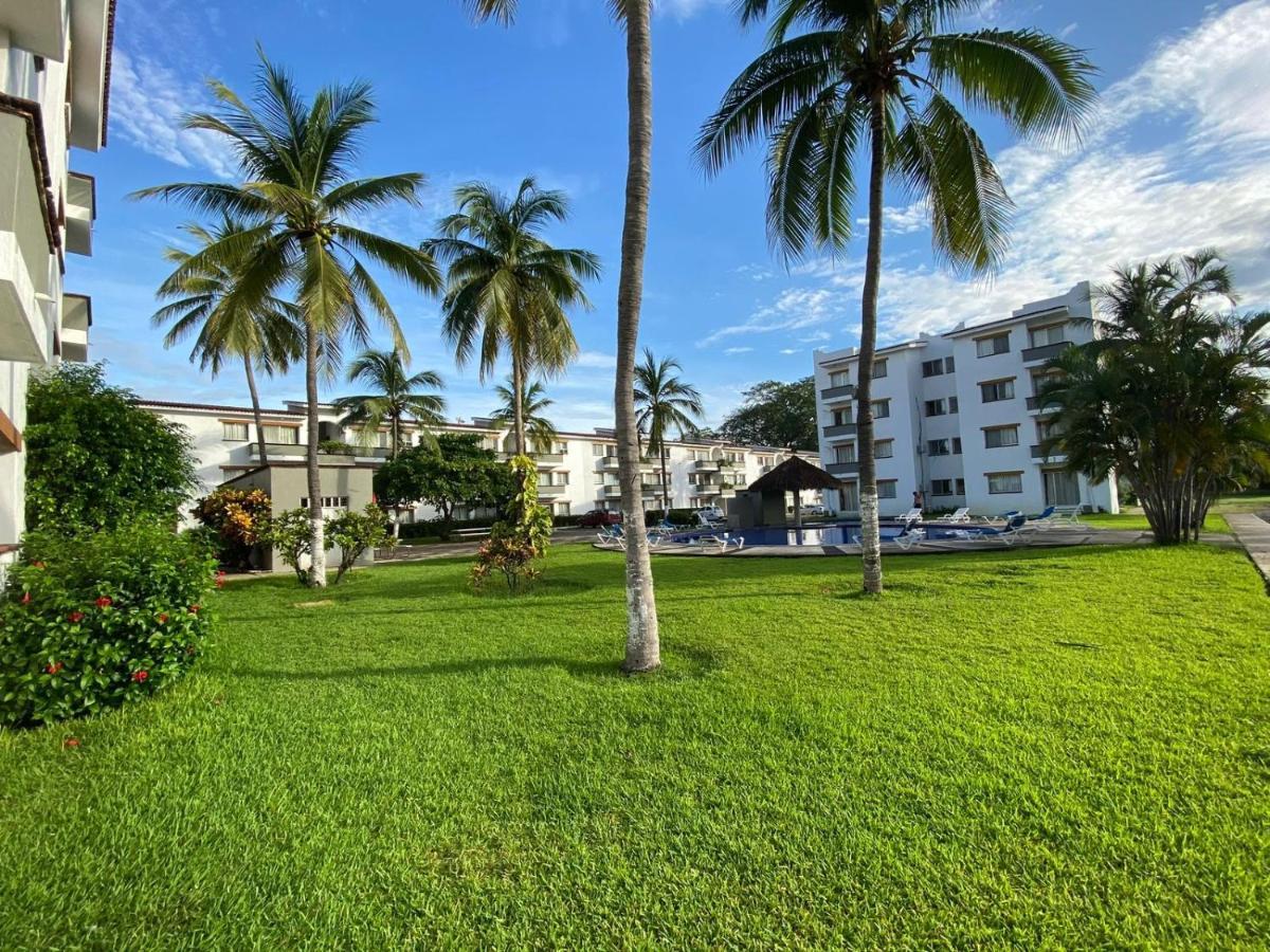 Hermoso Condominio Suites Las Palmas Con Alberca Manzanillo Exterior photo