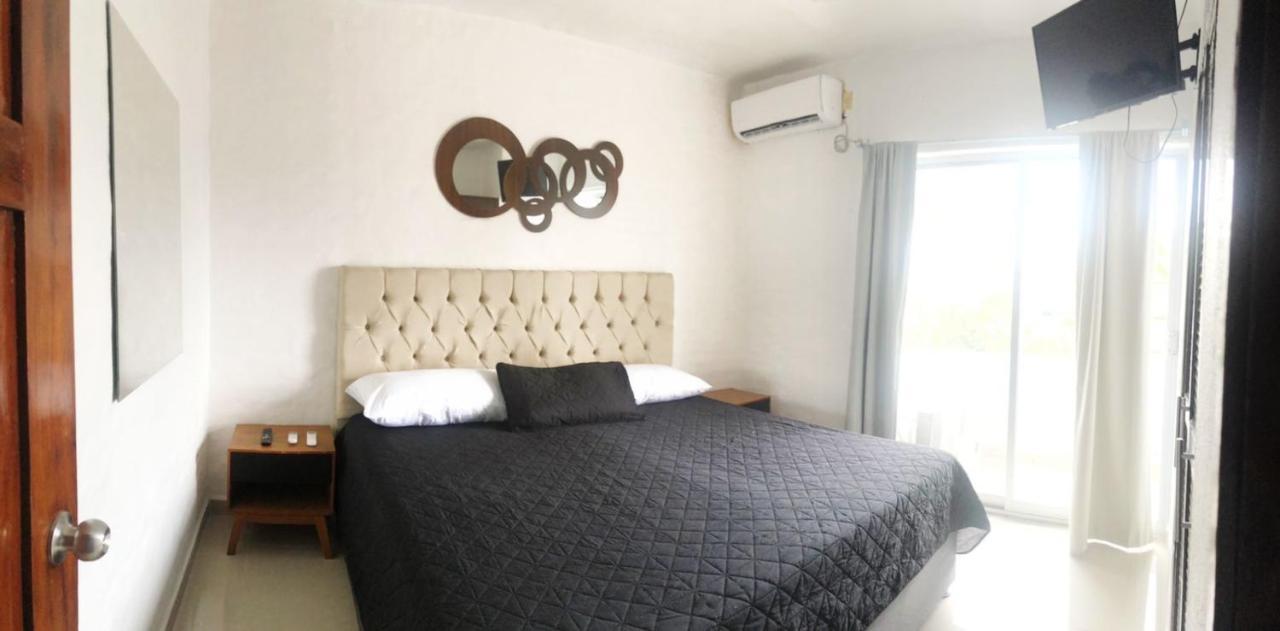 Hermoso Condominio Suites Las Palmas Con Alberca Manzanillo Exterior photo